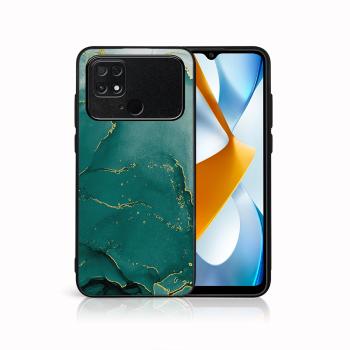 MY ART Ochranný kryt pre Xiaomi Poco C40 GREEN MARBLE (145)