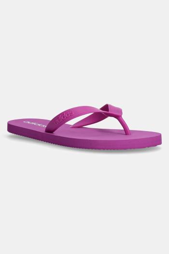 Šľapky adidas Keitaki Alpha fialová farba, JR1153