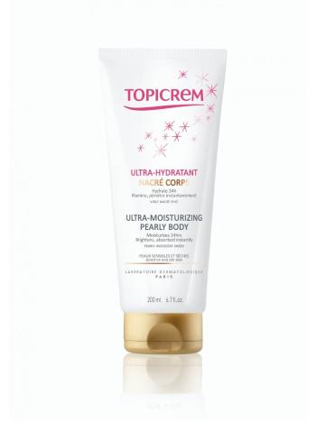Topicrem Hydratačné perleťové telové mlieko (Ultra Moisturizing Pearly Body) 200 ml
