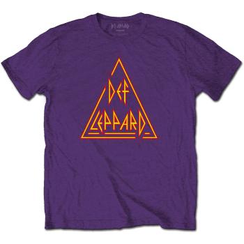 Def Leppard tričko Classic Triangle Logo  one_size