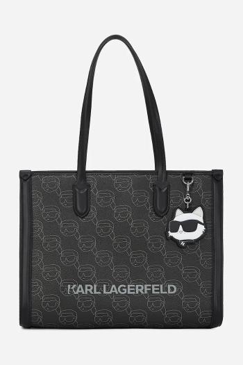 Kabelka Karl Lagerfeld čierna farba, A2W30190
