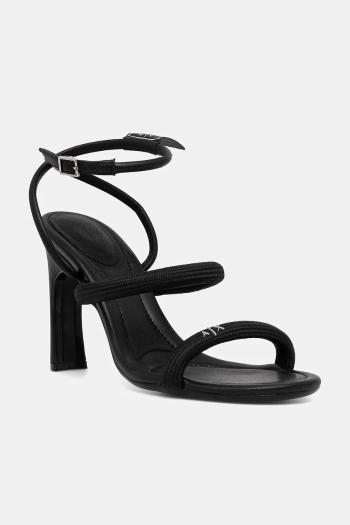 Sandále Armani Exchange čierna farba, XDP059 XV925 00002