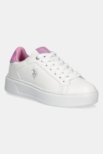 Tenisky U.S. Polo Assn.  YVONNE dámske, biela farba, YVONNE001W/5Y2