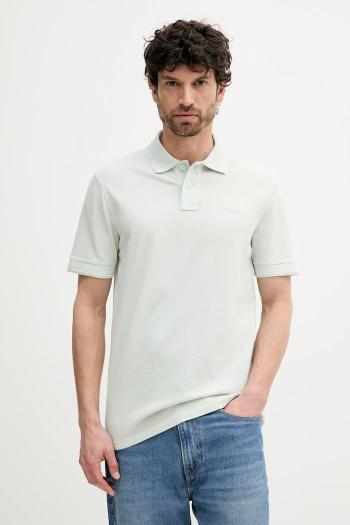 Bavlnené polo tričko BOSS Orange jednofarebné, 50507813