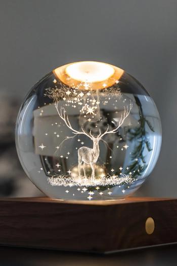 Dekorácia Gingko Design Amber Crystal Light viac farieb