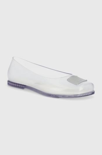 Baleríny Melissa RUBY + MARC JACOBS AD priehľadná farba, M.35880.BA486