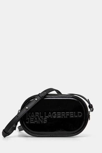 Kabelka Karl Lagerfeld Jeans čierna farba, A1W30336