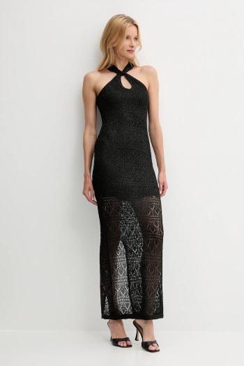 Šaty Guess CYNTHIA čierna farba, maxi, priliehavé, W5YK48 Z37G0
