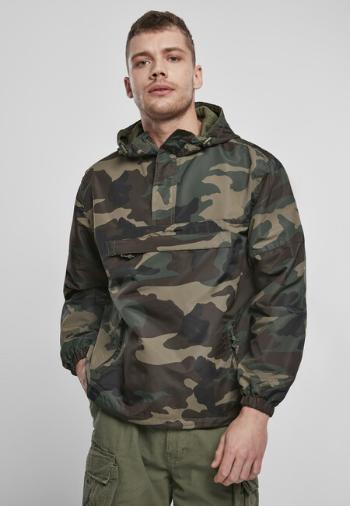 Brandit Summer Pull Over Jacket woodland - XL