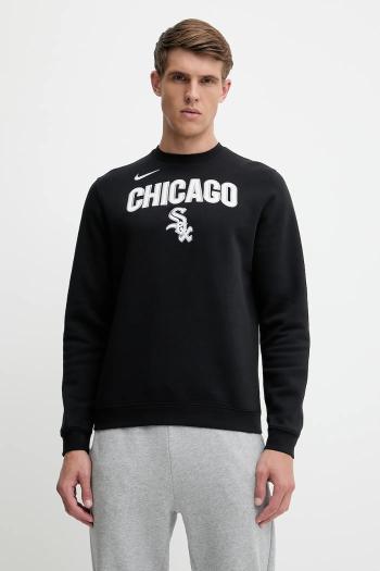 Mikina Nike Chicago White Sox čierna farba, s nášivkou, NKPU-912Z-RX-LYA