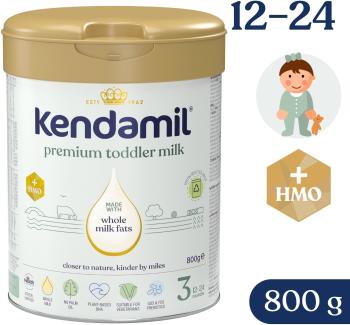 Bébitápszer Kendamil Premium 3 HMO+ (800 g)