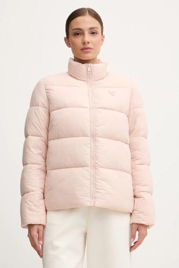 Bunda Guess NEW CLAUDIA čierna farba, zimná, V4YL03 WFUD0