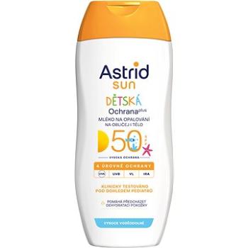 ASTRID SUN Detské mlieko na opaľovanie SPF 50 200 ml (8592297000600)