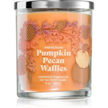 Bath & Body Works Pumpkin Pecan Waffles vonná sviečka 227 g