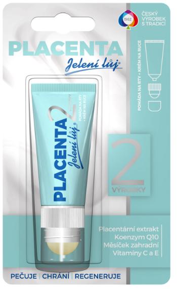 REGINA PLACENTA 2v1 - Balzam na pery + krém na ruky v jednom 20 ml