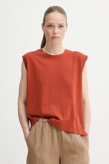 Bavlnený top Levi's čierna farba, A8794