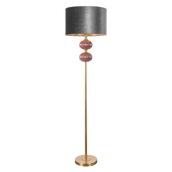 ArtFir Stojaca lampa MARITA 01 | sivá 46 x 174 cm