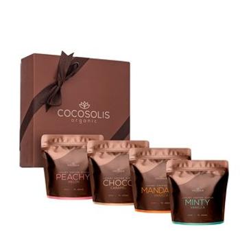 COCOSOLIS Luxury Coffee Scrub Box darčeková sada s peelingovým účinkom