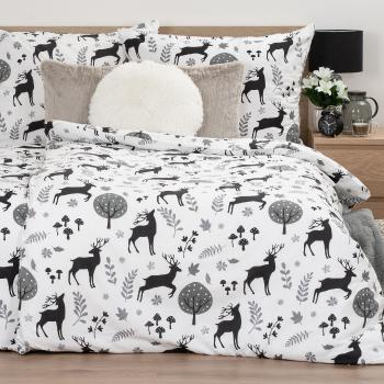 4Home Flanel ágynemű Autumn Forest, 140 x 200 cm, 70 x 90 cm