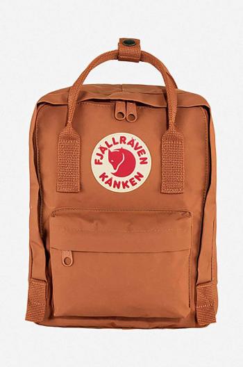 Ruksak Fjallraven Kanken Mini F23561.243-243, oranžová farba, malý, s nášivkou