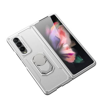 GKK RING Ochranný obal Samsung Galaxy Z Fold 3 5G strieborný