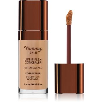 Danessa Myricks Beauty Yummy Skin Skin & Flex Concealer tekutý korektor s matným efektom odtieň 9 - Medium With Peach Undertones 9.4 ml