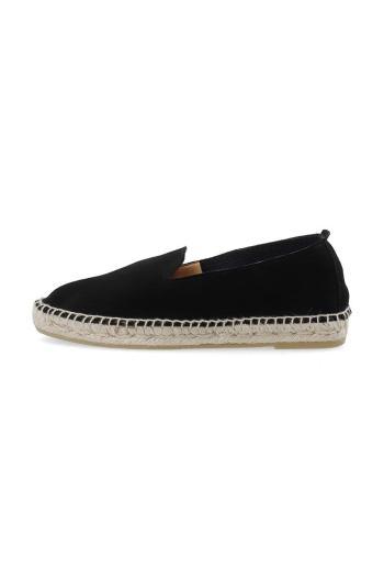 Semišové espadrilky Bianco BIAMAYA čierna farba, 11250398
