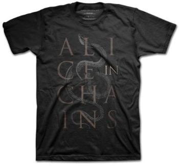 Alice In Chains Tričko Snakes Unisex Black L