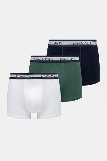 Boxerky Gant 3-pak pánske, tmavomodrá farba, 900003053