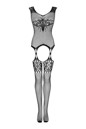 Čierne bodystockings G323