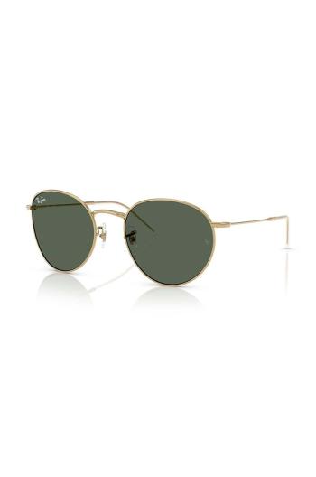 Slnečné okuliare Ray-Ban zlatá farba, 0RBR0103S