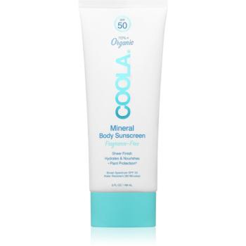 Coola Fragrance Free opaľovací krém na telo SPF 50 148 ml