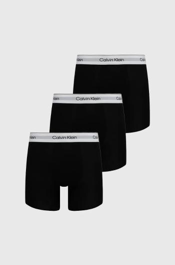 Boxerky Calvin Klein Underwear 3-pak pánske, šedá farba, 000NB3964A