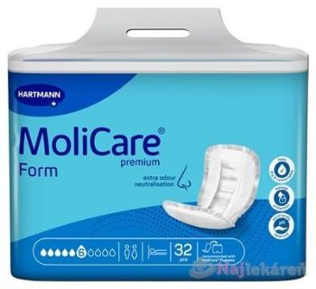 MoliCare Premium Form 6 kvapiek, vkladacie plienky, 32ks