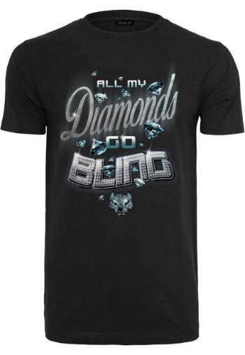 Mr. Tee Diamonds Go Bling Tee black - XS