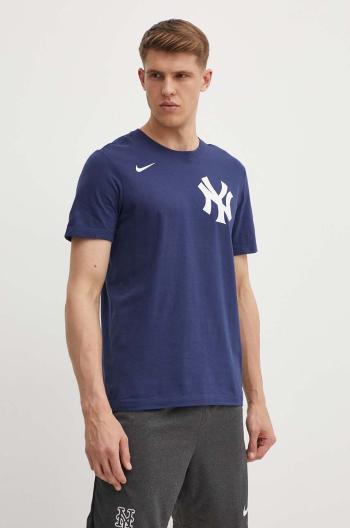 Tričko Nike New York Yankees pánske, tmavomodrá farba, s potlačou