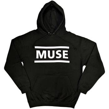 Muse mikina White Logo Čierna XXL