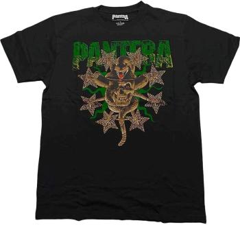 Pantera Tričko Skull & Snake Unisex Black XL