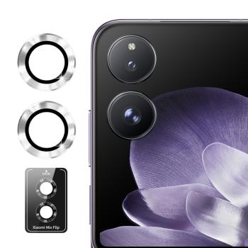 ENKAY ALU Sklo pre fotoaparát Xiaomi MIX Flip SILVER