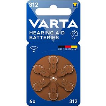 VARTA batérie do naslúchadiel VARTA Hearing Aid Battery 312 6 ks (24607101416)
