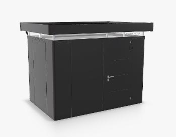 Biohort Záhradný domček BIOHORT Casanova 330 × 230 cm (tmavo šedá metalíza) Orientácia dverí vľavo