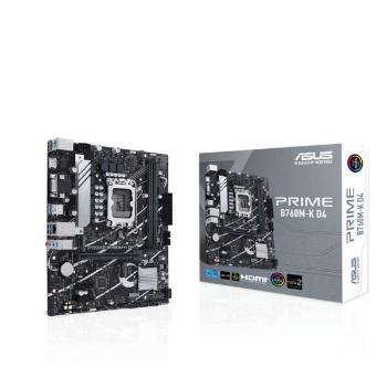 Asus PRIME B760M-K D4 Alaplap Intel B760 LGA1700 mATX 