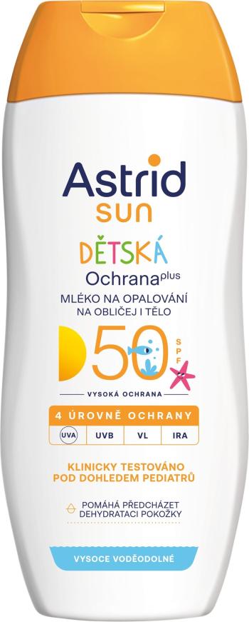 Naptej ASTRID SUN naptej gyerekeknek SPF 50 (200 ml)