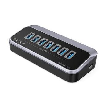 Orico 7-Port USB3.2 Type-A Hub (ORICO-M3U3-7A-10-BK-BP)