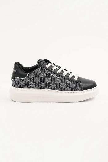Tenisky Karl Lagerfeld KAPRI MENS pánske, čierna farba, KL52565