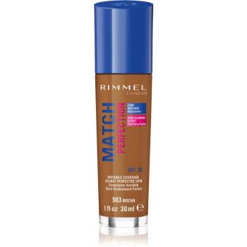 Rimmel Match Perfection tekutý make-up SPF 20 odtieň 503 Mocha 30 ml