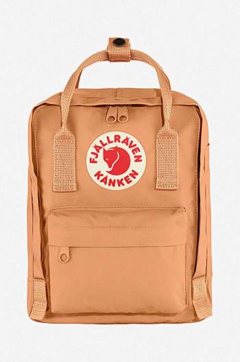 Ruksak Fjallraven Kanken Mini F23561.241-241, oranžová farba, malý, s nášivkou