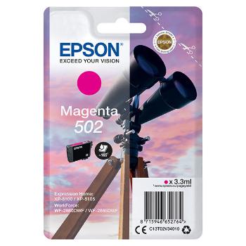 Epson 502 purpurová (magenta) originálna cartridge