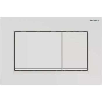 Geberit ovládacie tlačidlo SIGMA 30 biela matná lak easy-to-clean, plastová 115.883.01.1 115.883.01.1