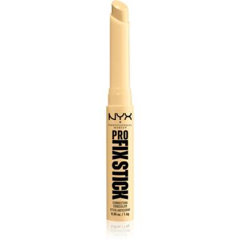 NYX Professional Makeup Pro Fix Stick korektor pre zjednotenie farebného tónu pleti odtieň 0.3 Yellow 1,6 g